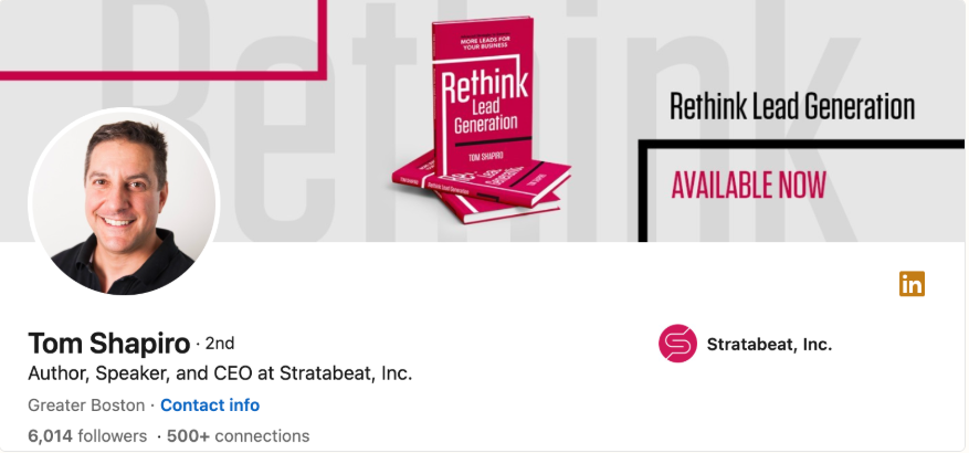 Project showcase LinkedIn banner design