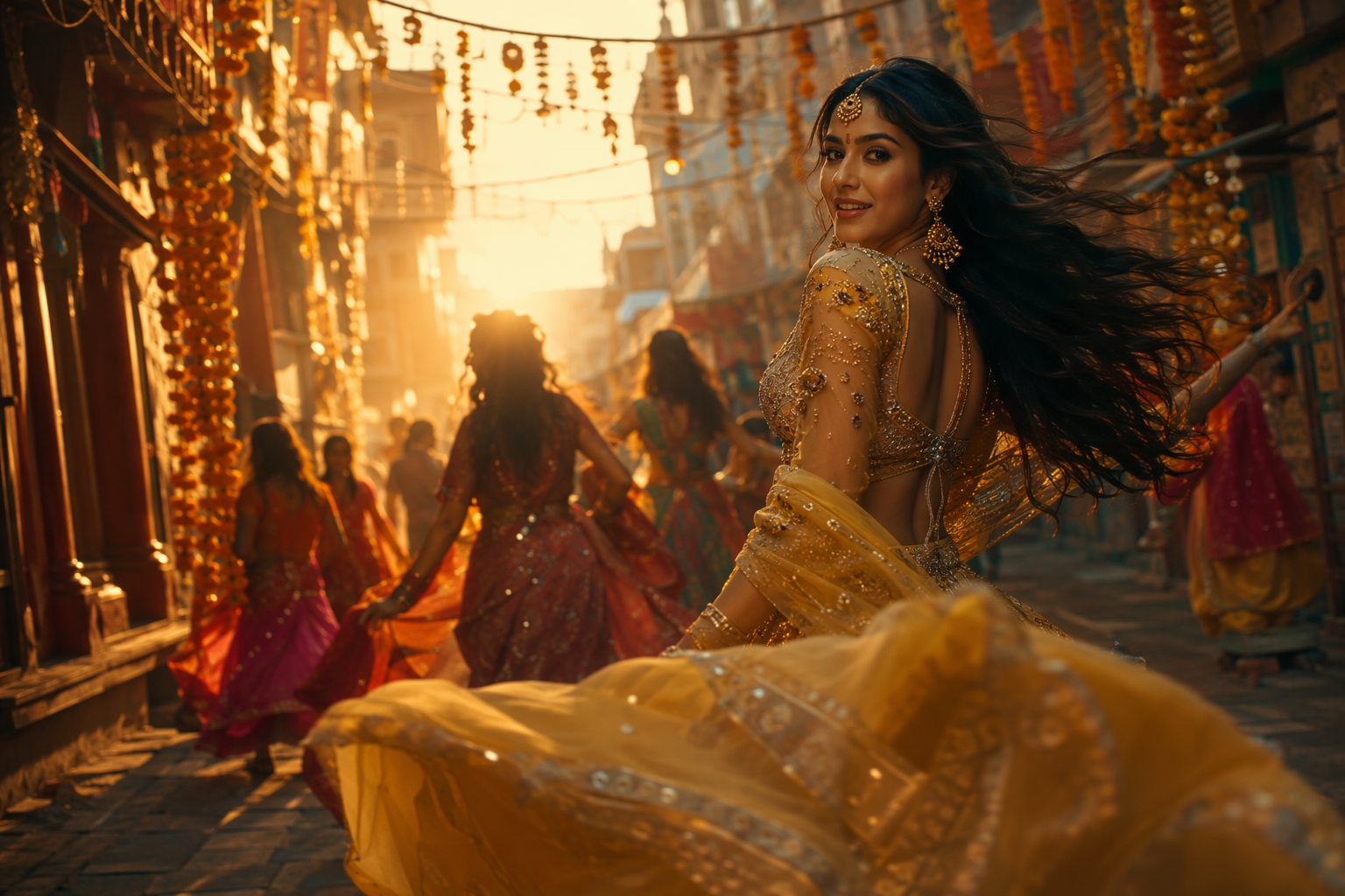 Erstellen Sie Bollywood Cinematic AI Video-Held