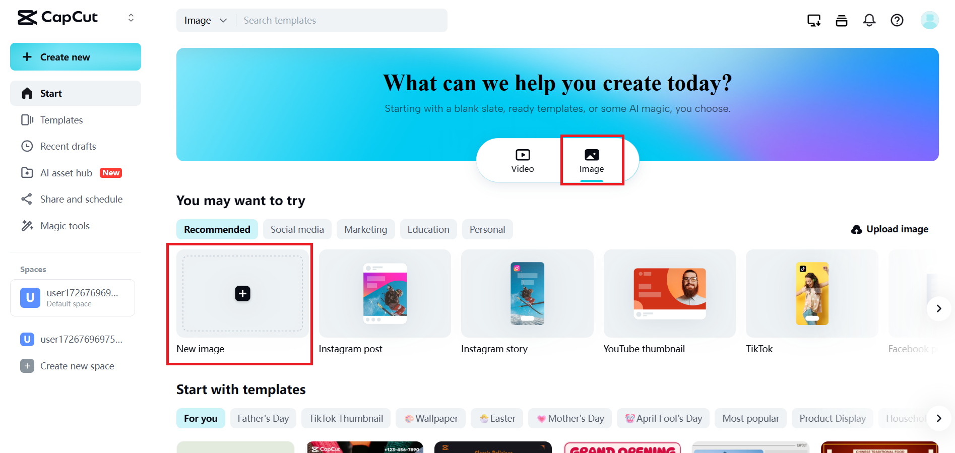 Create a blank canvas for your signature image