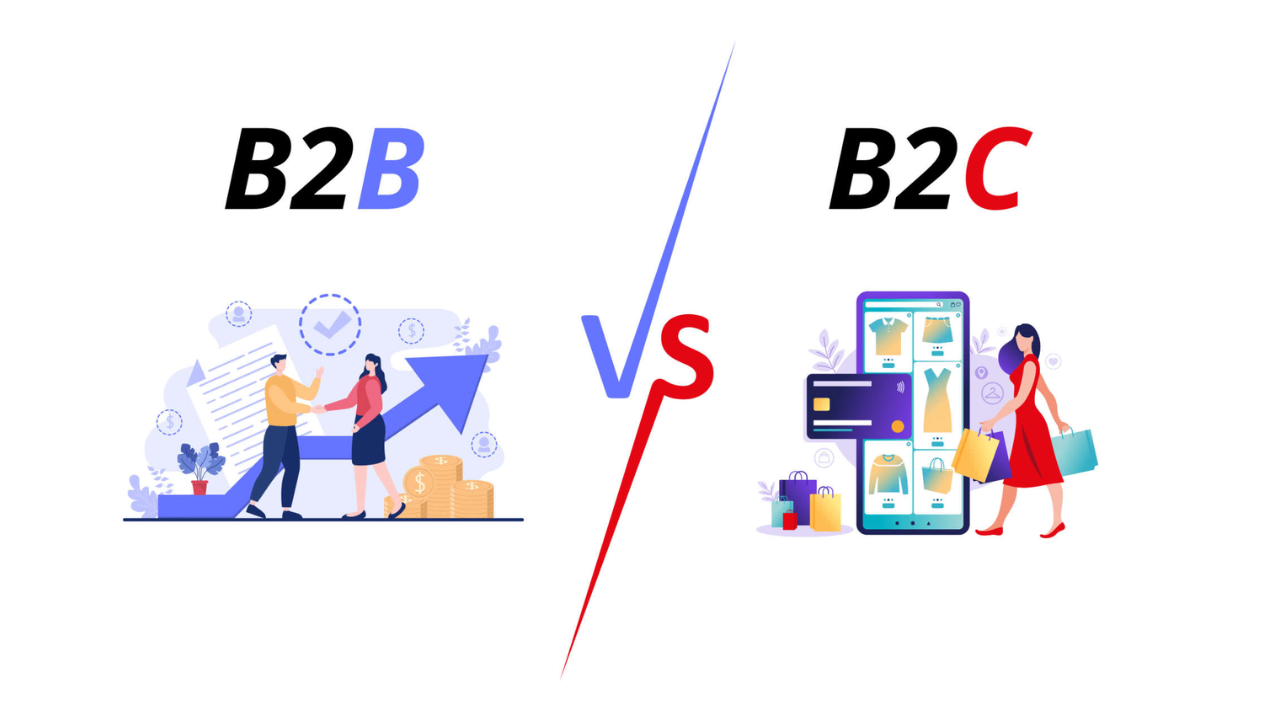 B2B vs B2C ecommerce