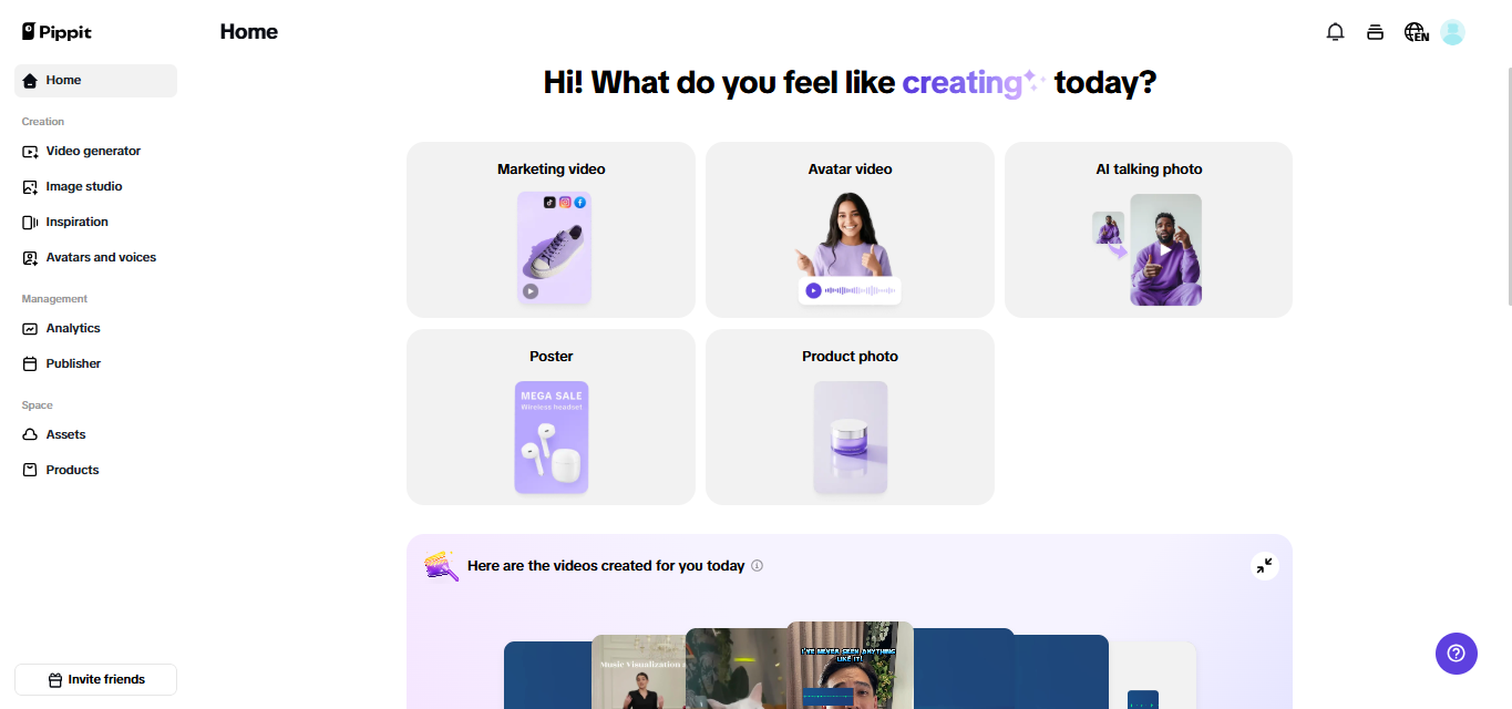 Pippit for seasonal marketing campaign