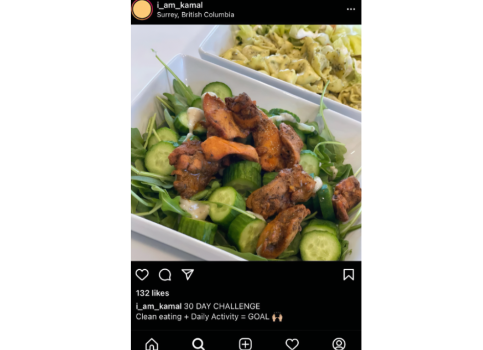 Suapan siaran Instagram