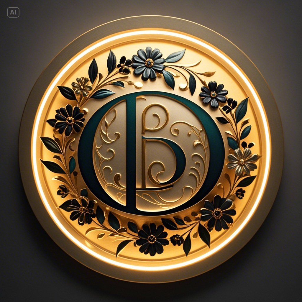 CD monogram logo design