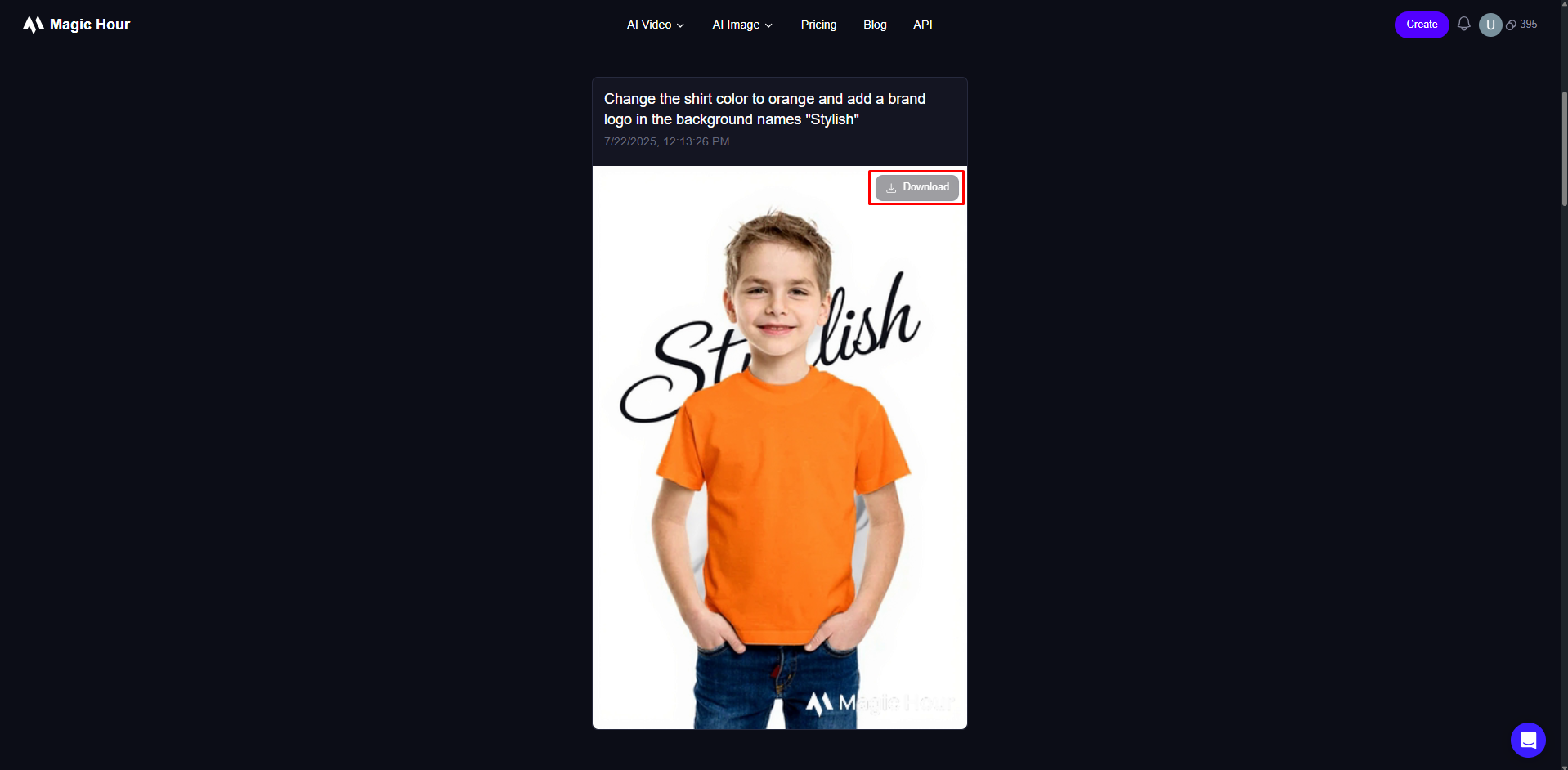 Guiding the Magic Hour AI output