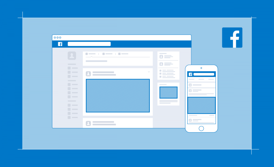 Facebook ad display