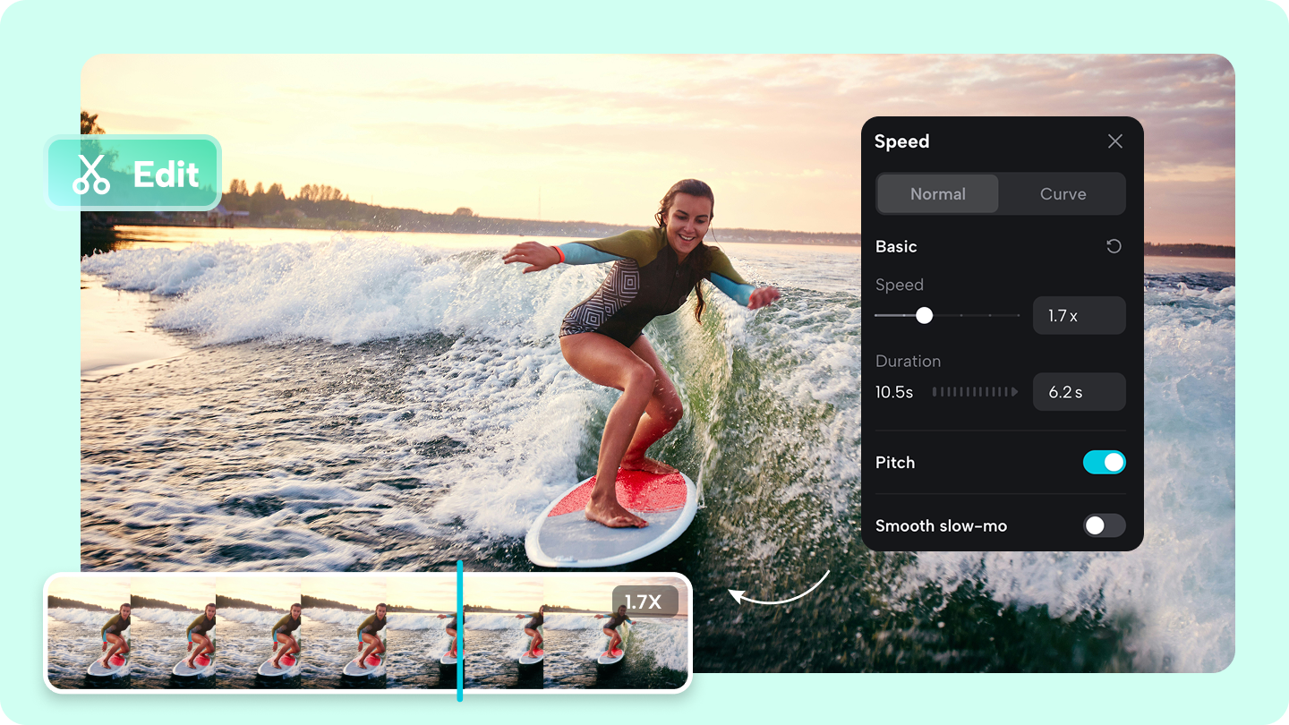 Editor ng bilis ng video