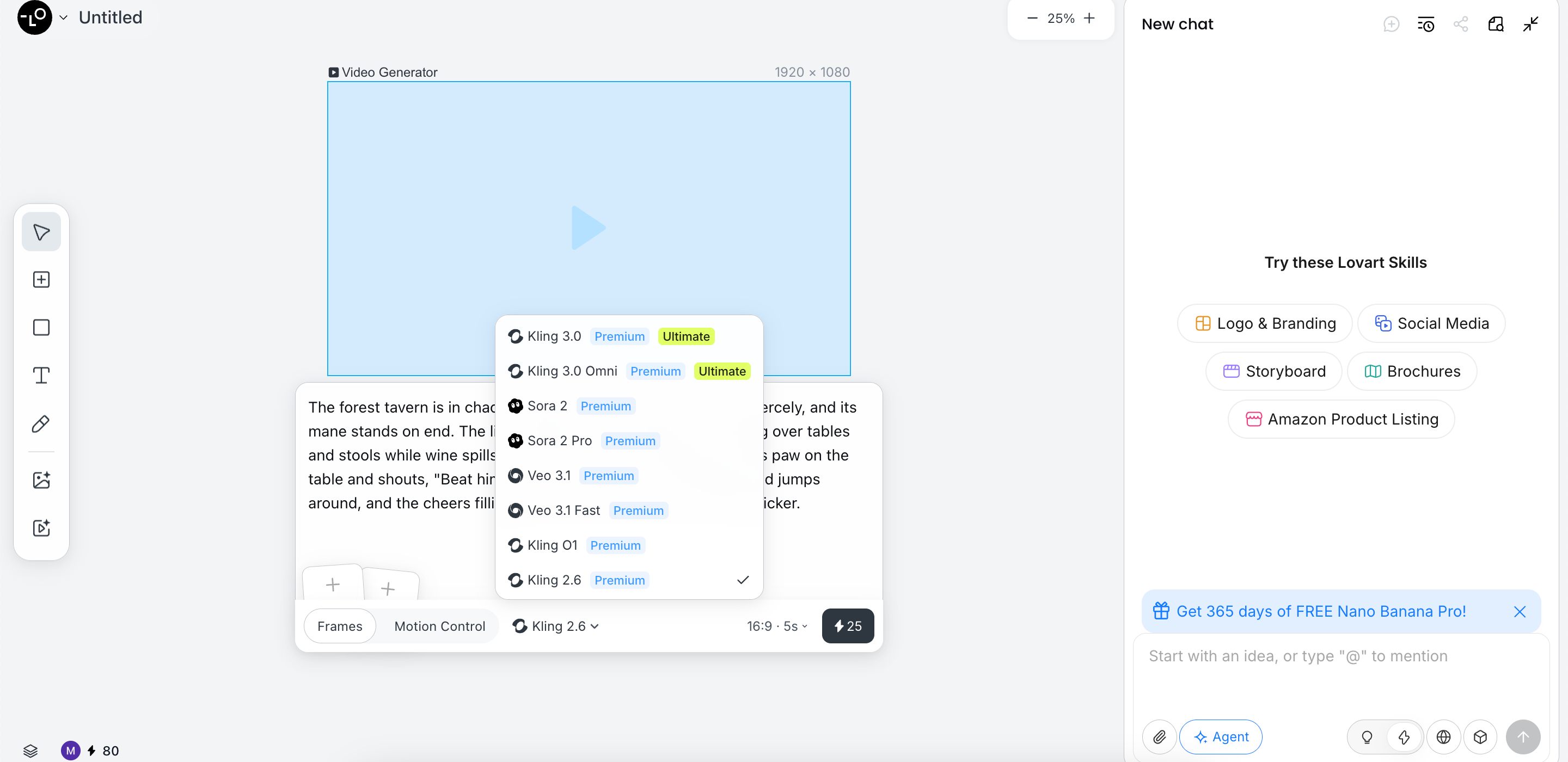 Tạo video AI