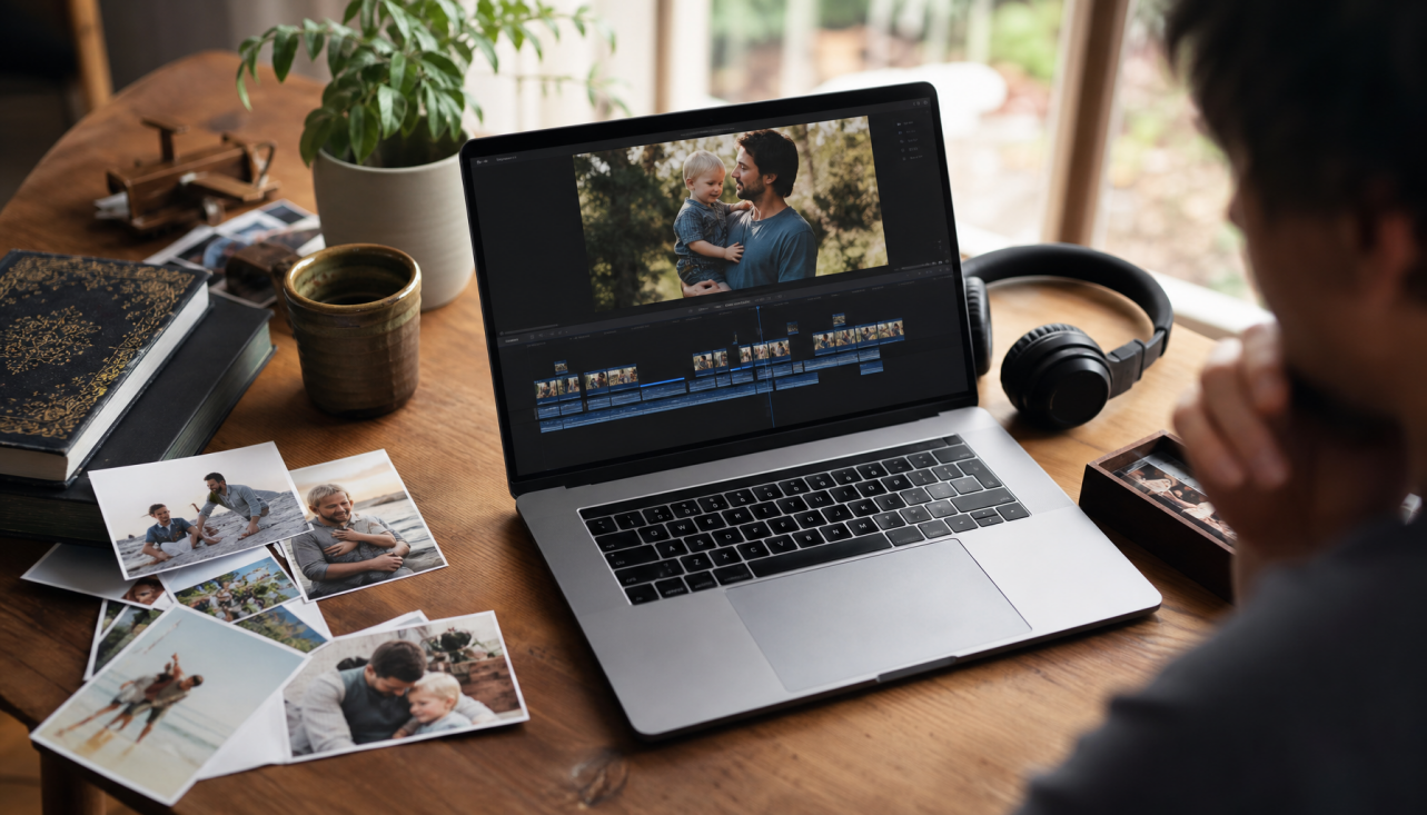 How to Edit Father-and-Kid Memory Videos for Father’s Day with AI Video Tools