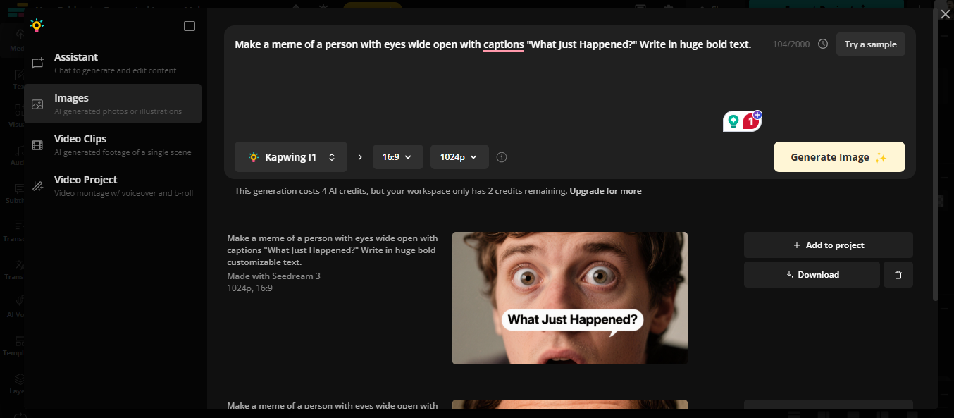 Kapwing Meme Generator