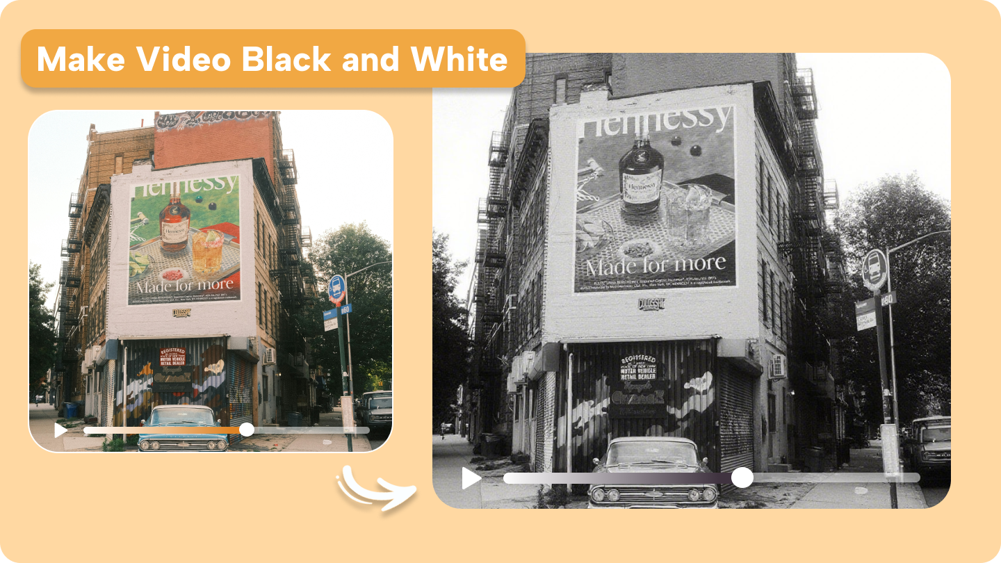 make video black and white