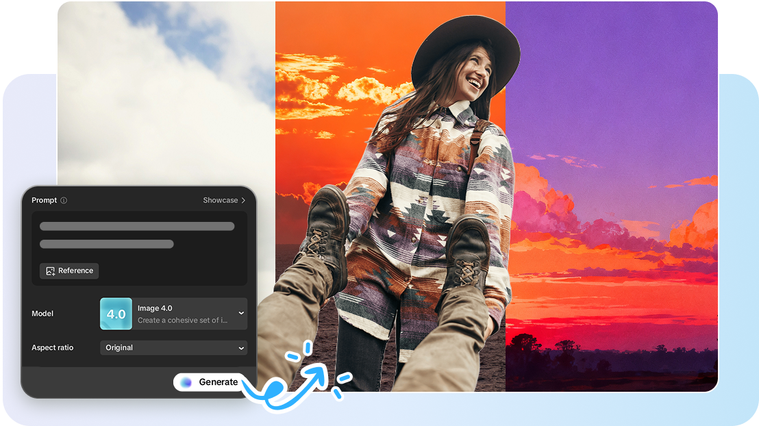 CapCut AI customizable video background creation