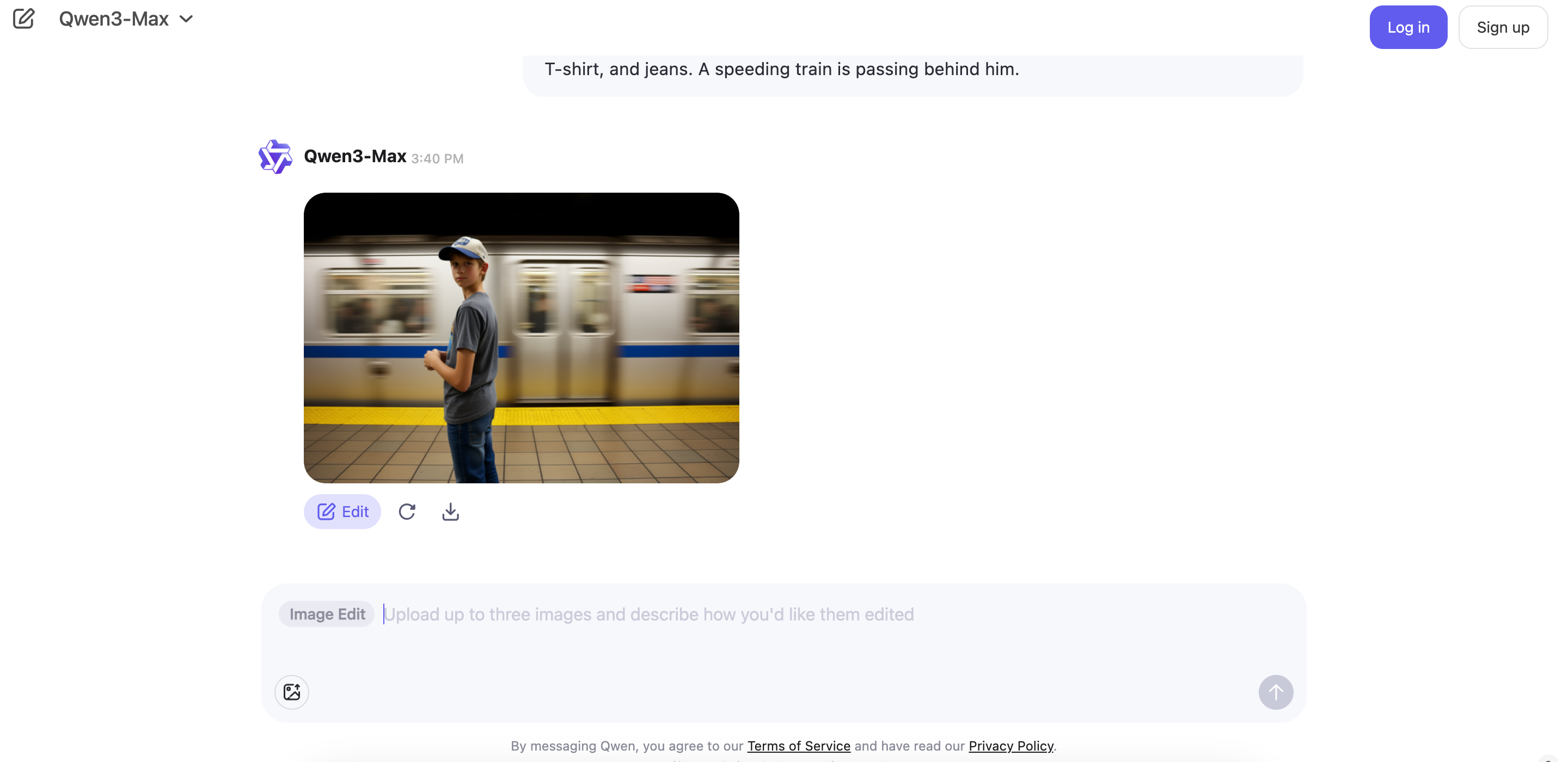Preview and save your image