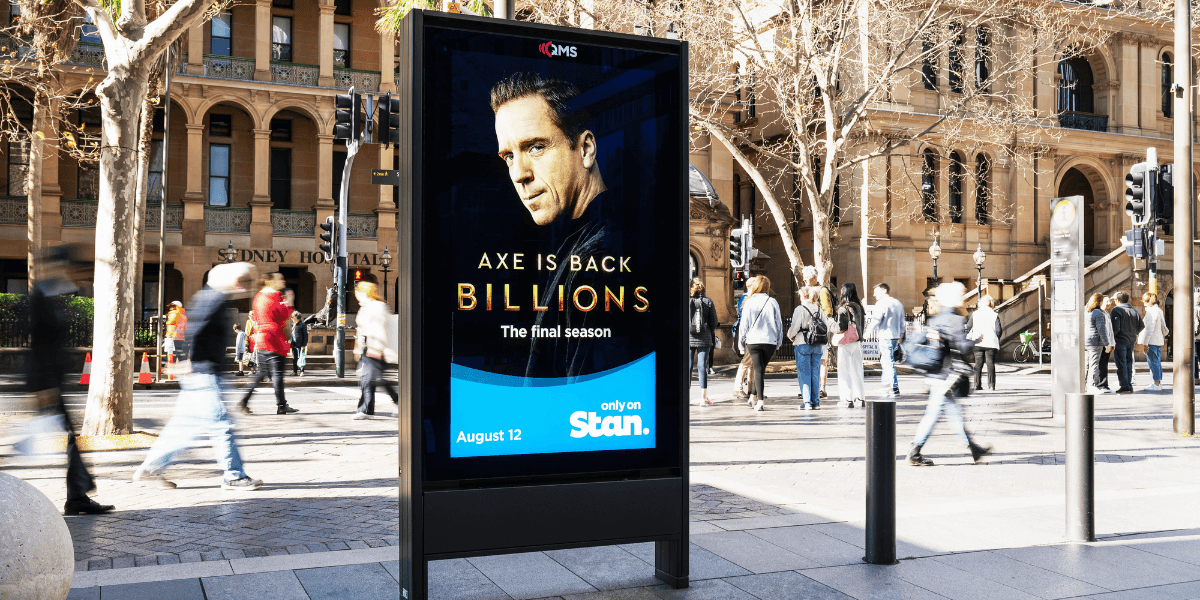Digital out-of-home (DOOH) posters