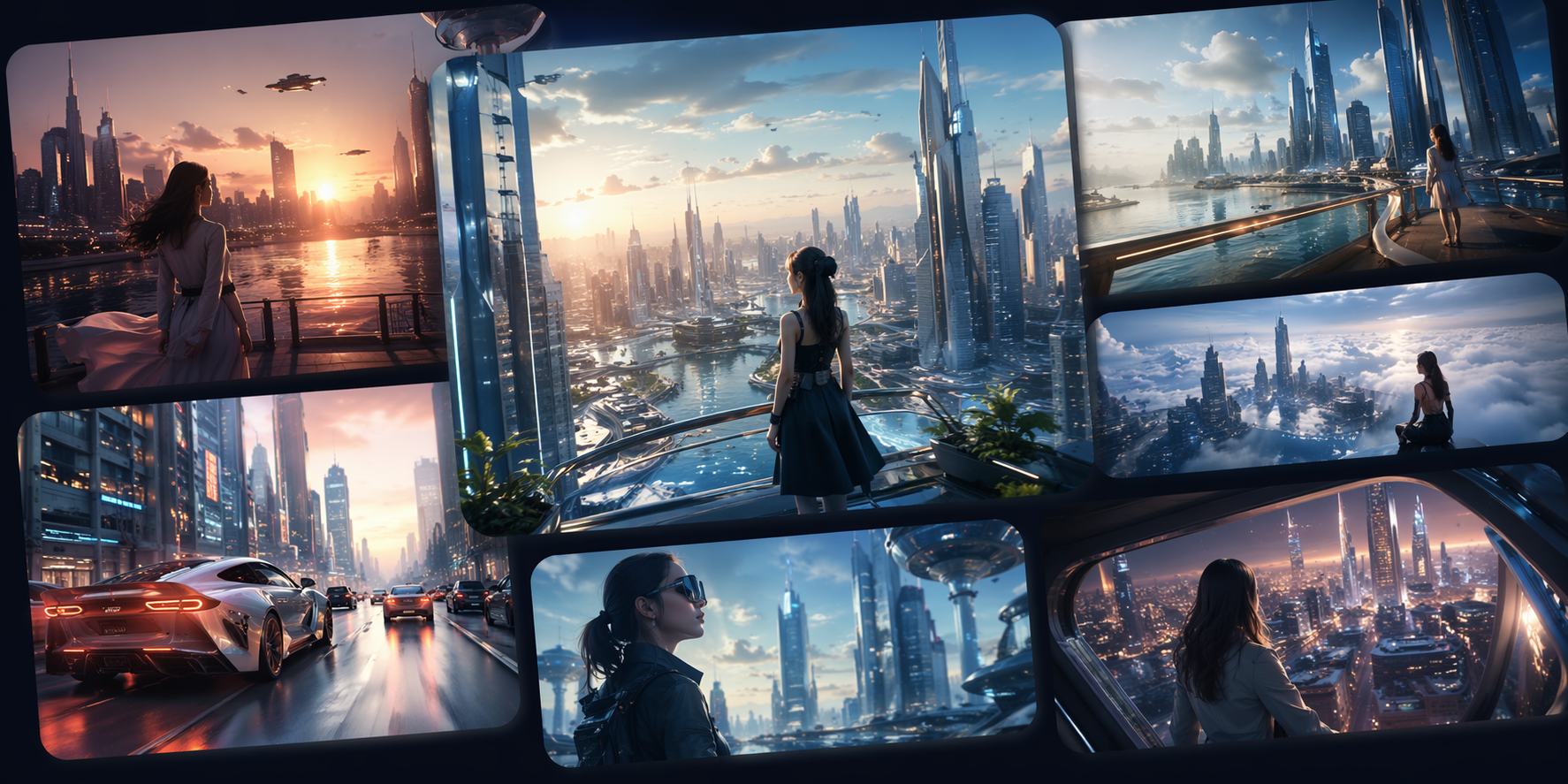 CG City Tour AI Prompt marketing visual output preview