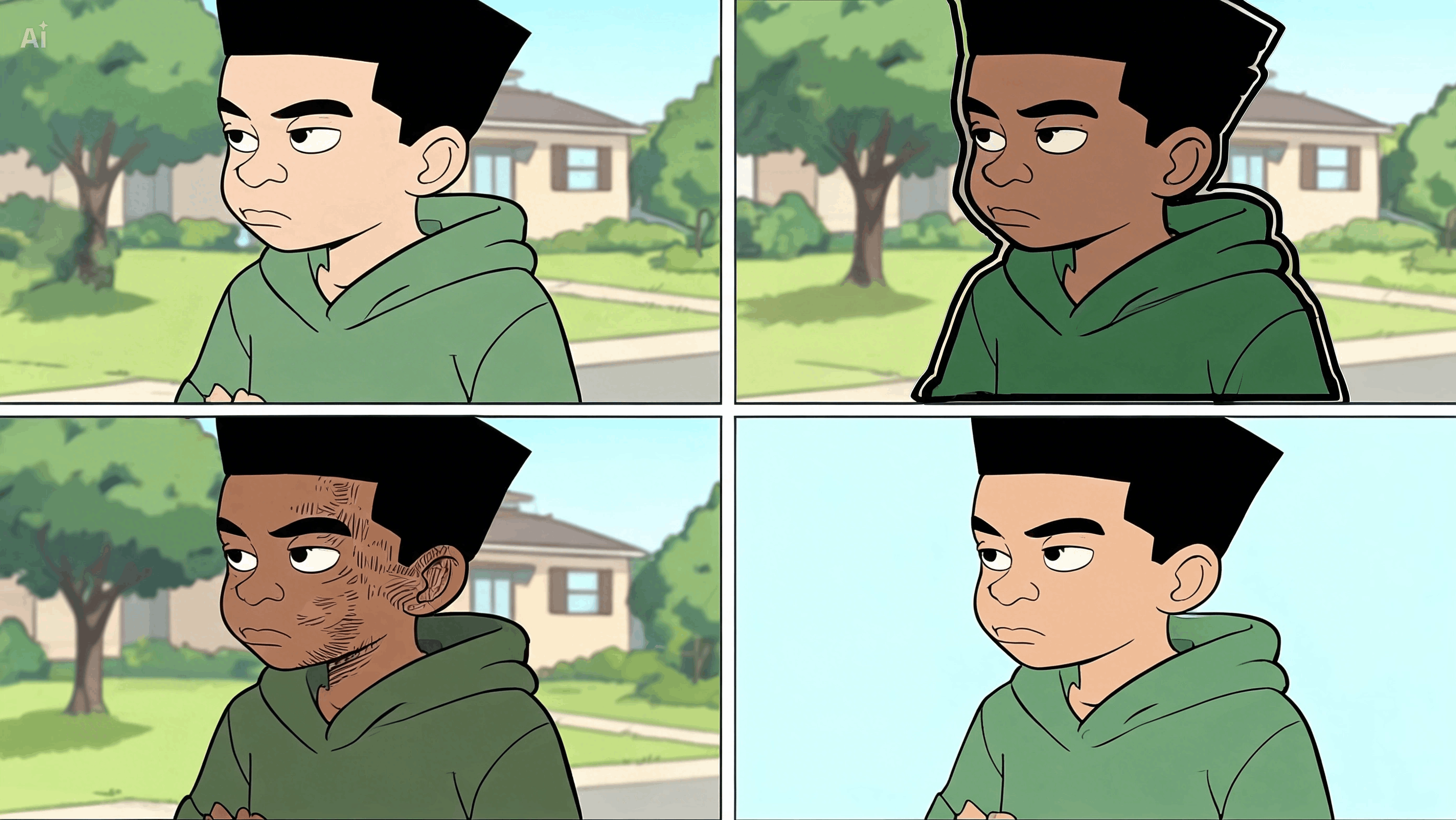 Test Different Graphic Shading Directions