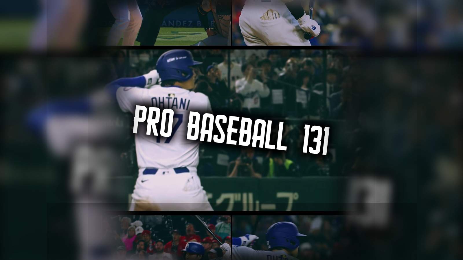 Pro baseball poster cover with bold headline treatment and action-focused composition