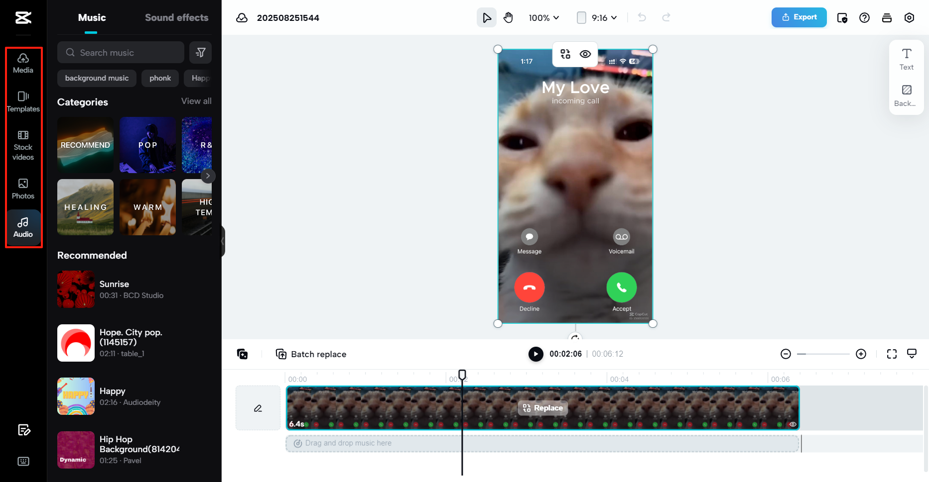 Personnaliser le modèle