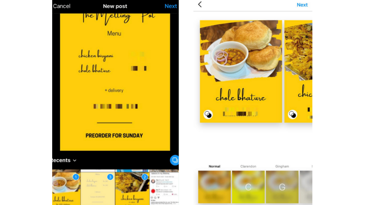 Share your carousel Instagram post
