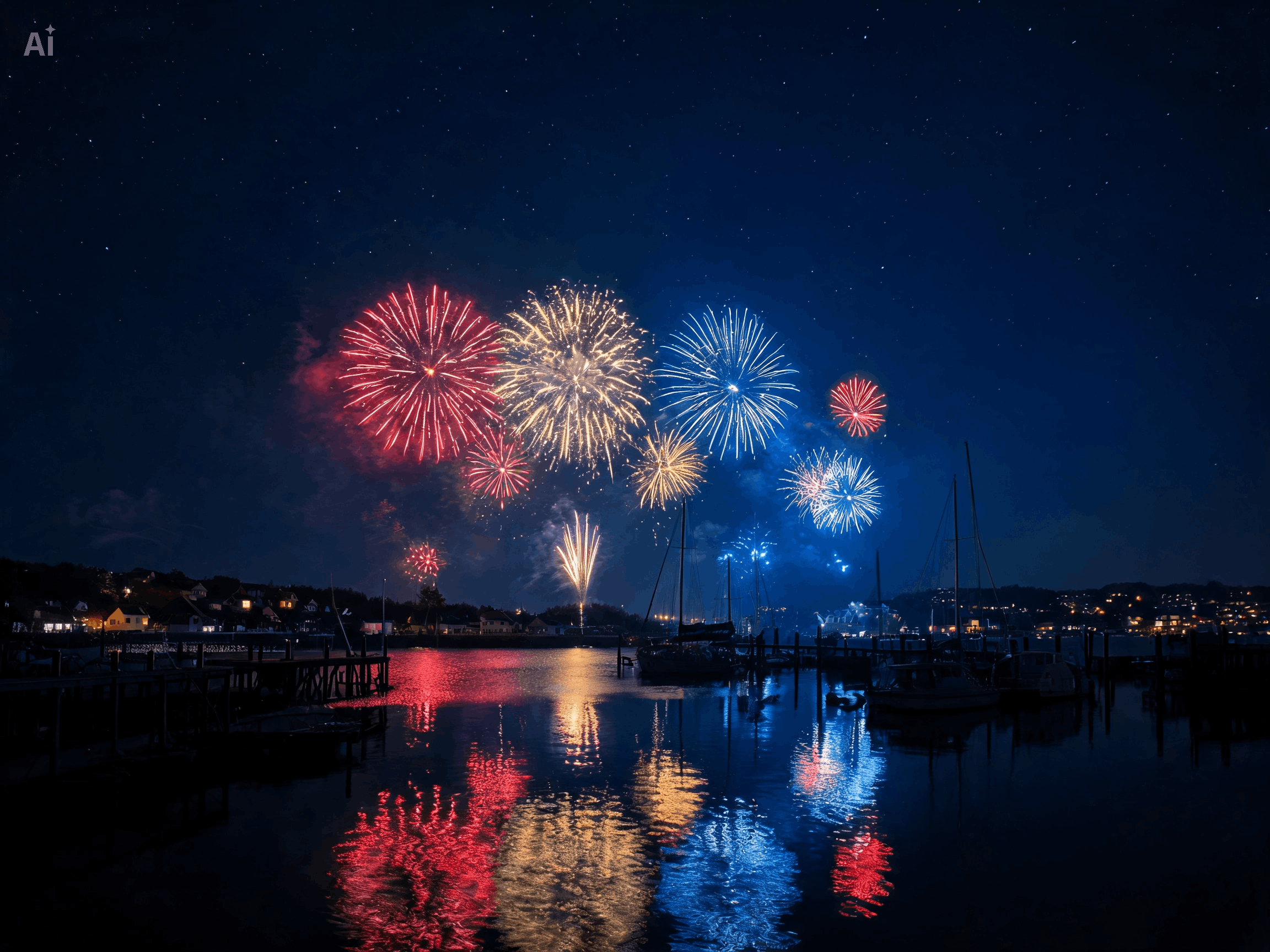 Add Fireworks To Photo for Night Scene Edits That Look Believable