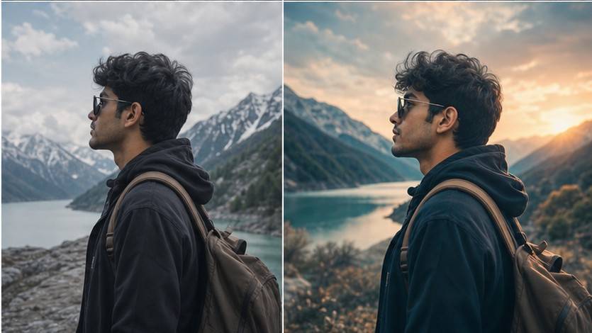 Gemini AI Photo Editor Esempio di prompt 4