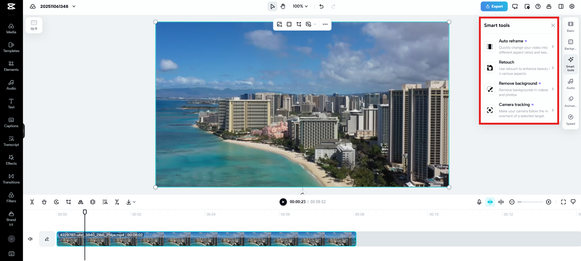 Pahusayin ang video gamit ang smart tools