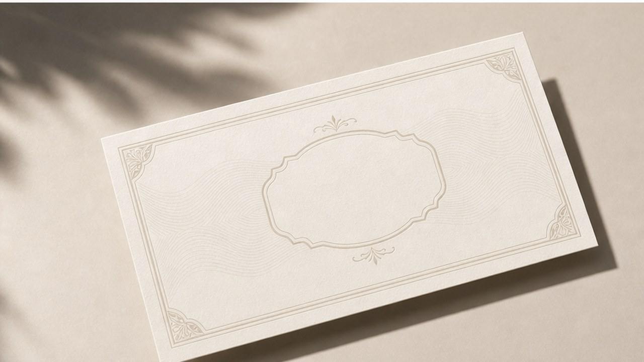 Gift Certificate Mockup Generator prompt result 3