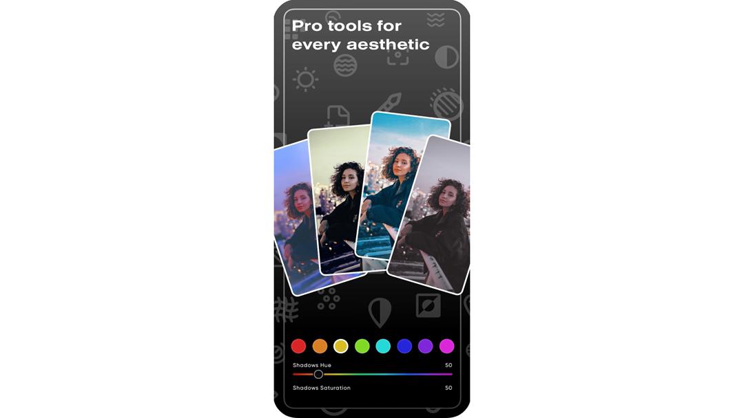 Polarr photo editing app for iphone