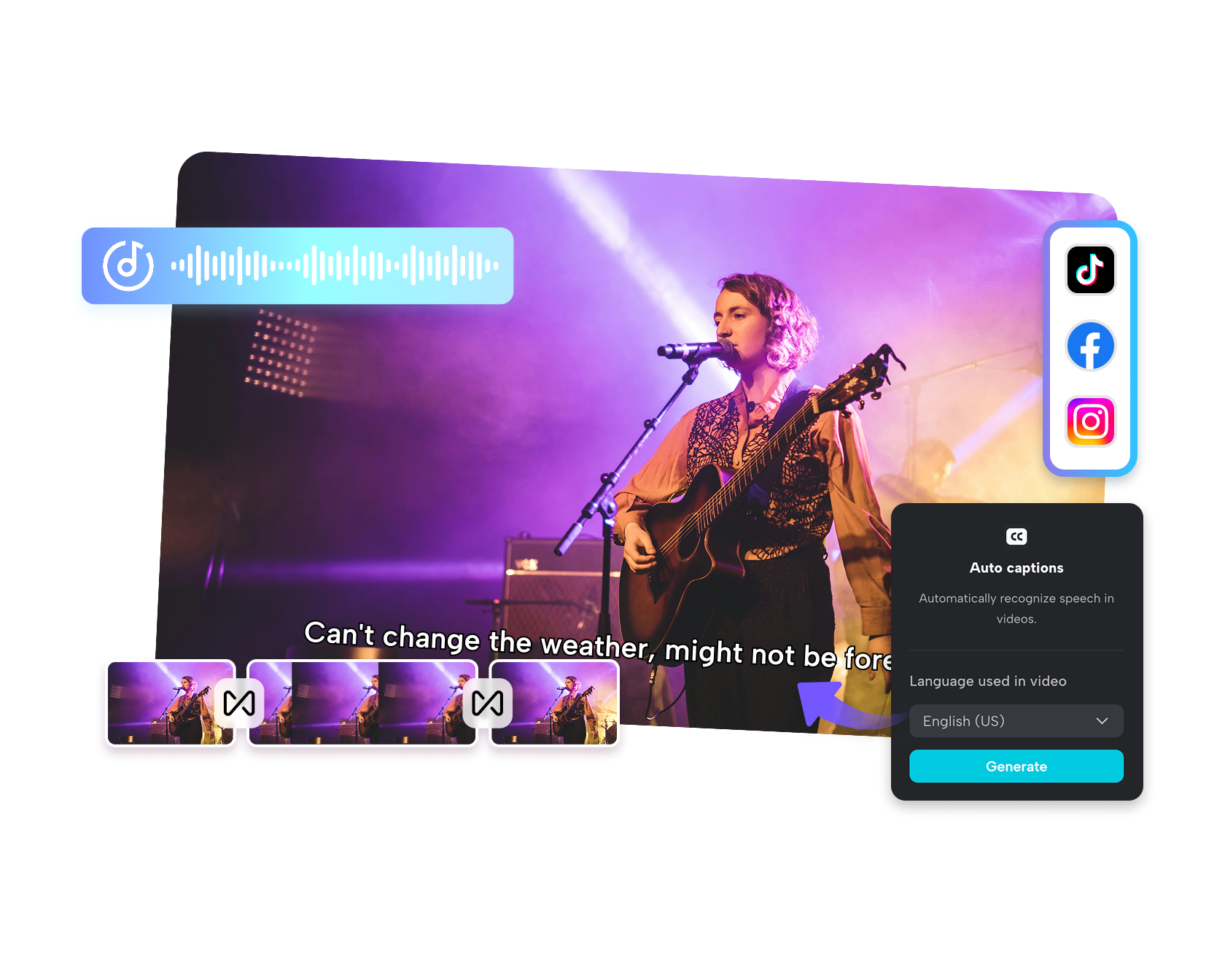 Pembuat Video Lirik Online Gratis