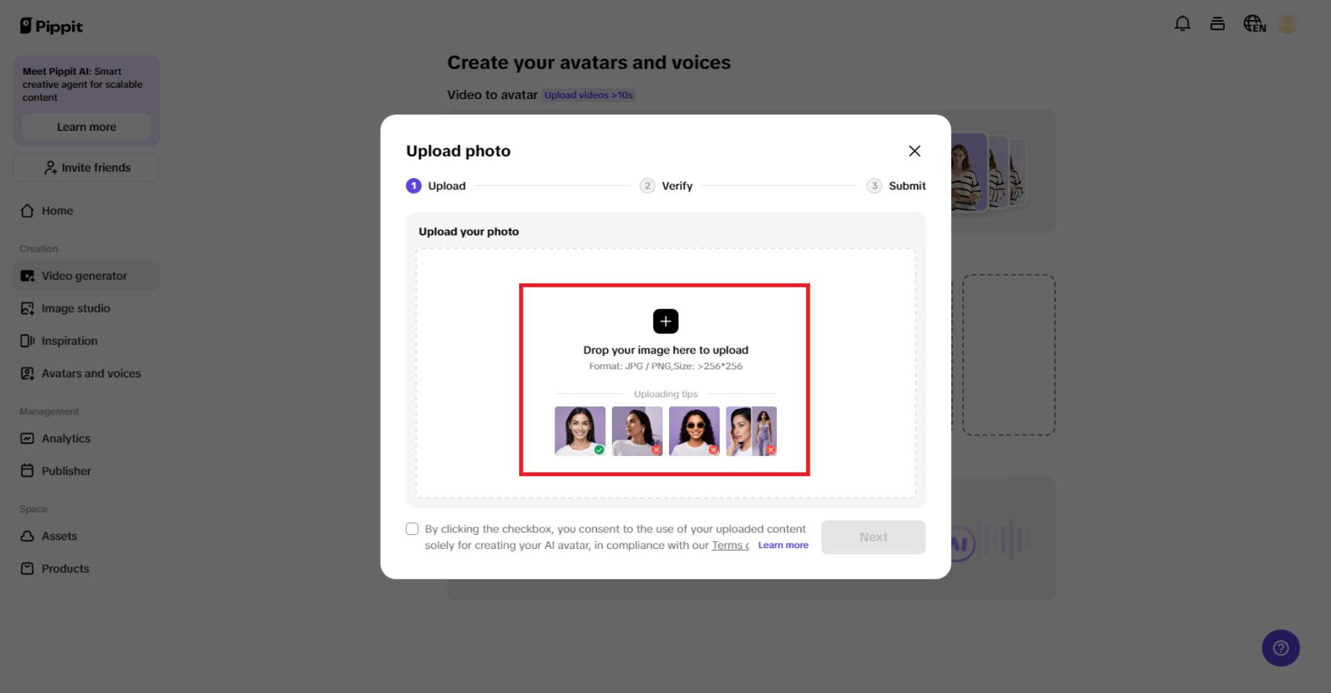 Upload your photo