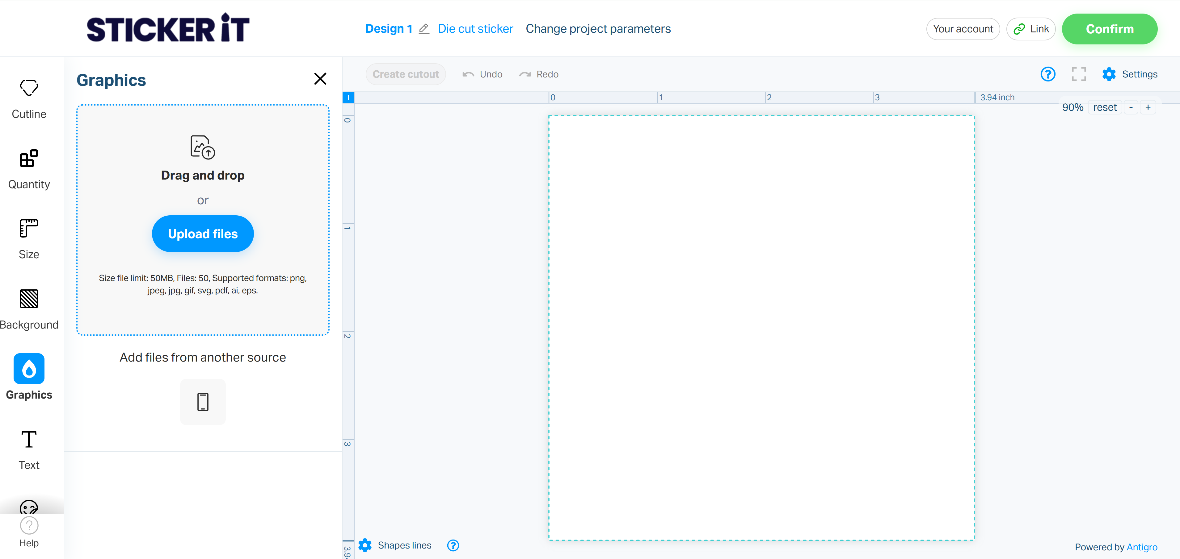 StickerIT graphic editor