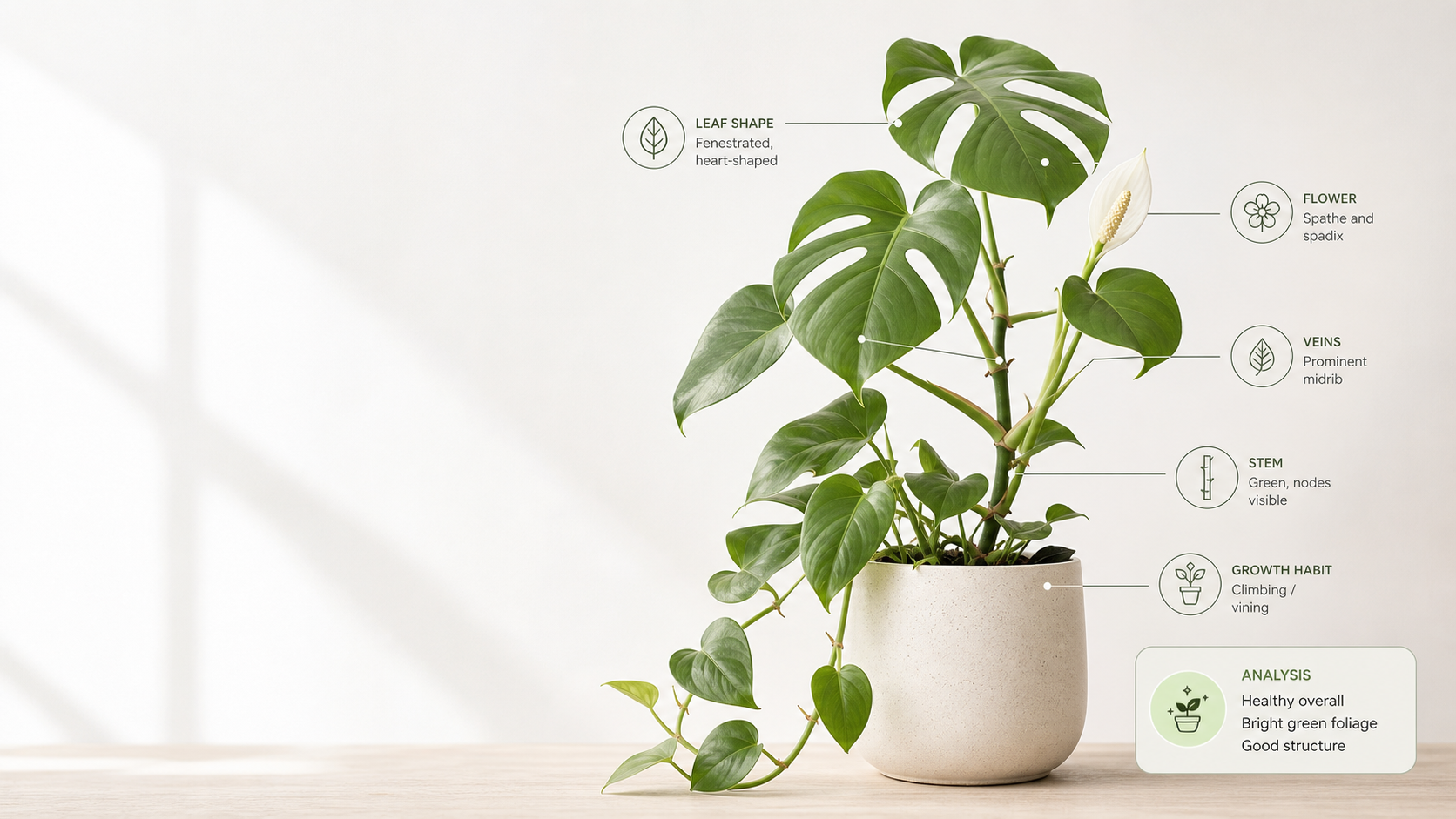 AI Plant Identifier AI analysis result