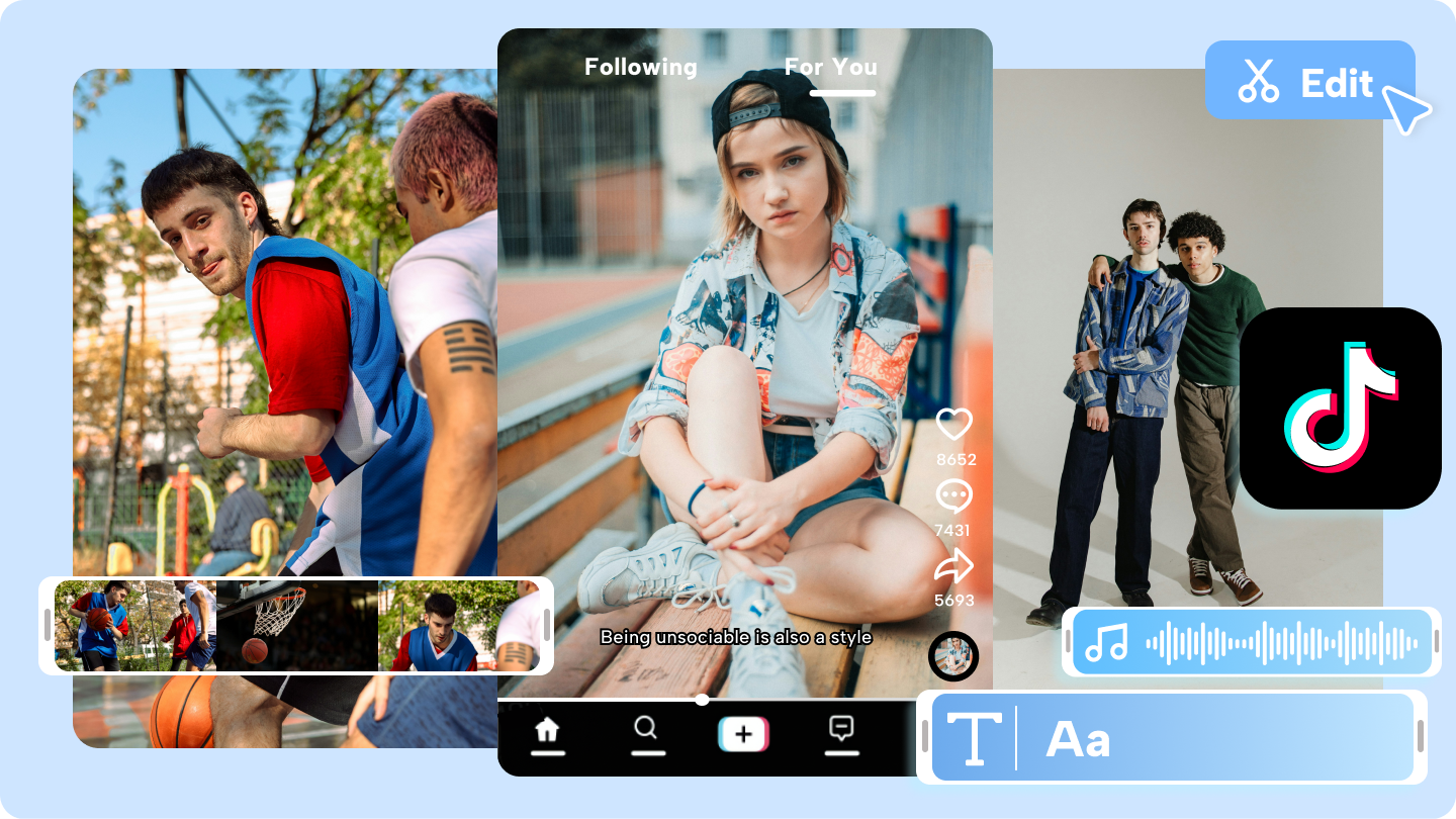how to edit a TikTok video