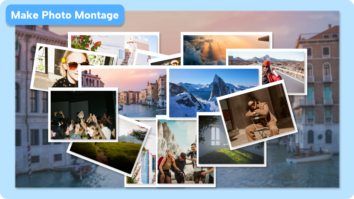 how to make photo montage