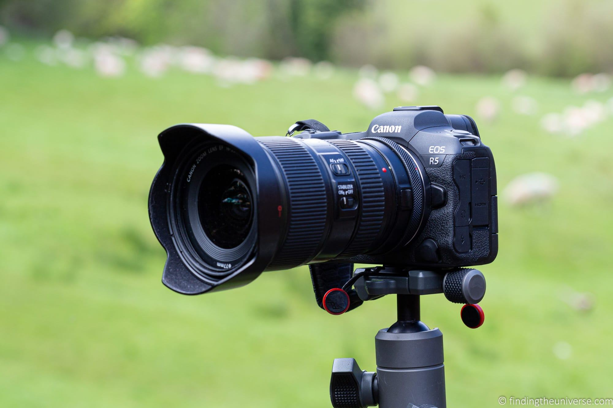 Canon EOS R5 - an easy-to-use camera for pretty landscape photography