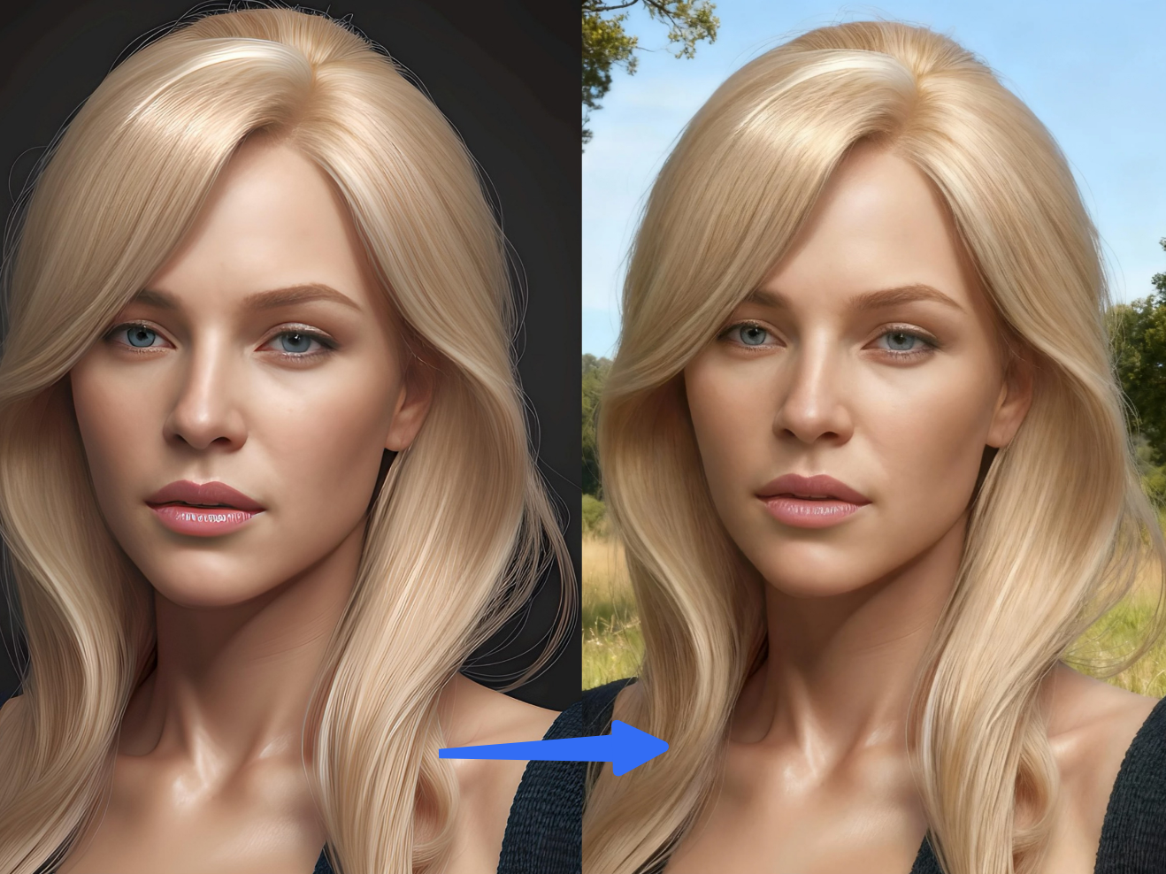 Interactive editing in Dreamina