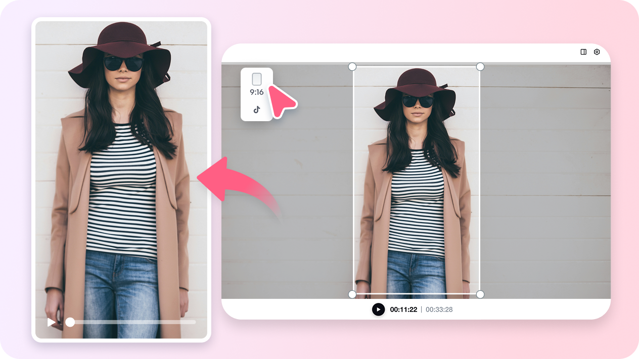 Add voiceover for your catwalk video