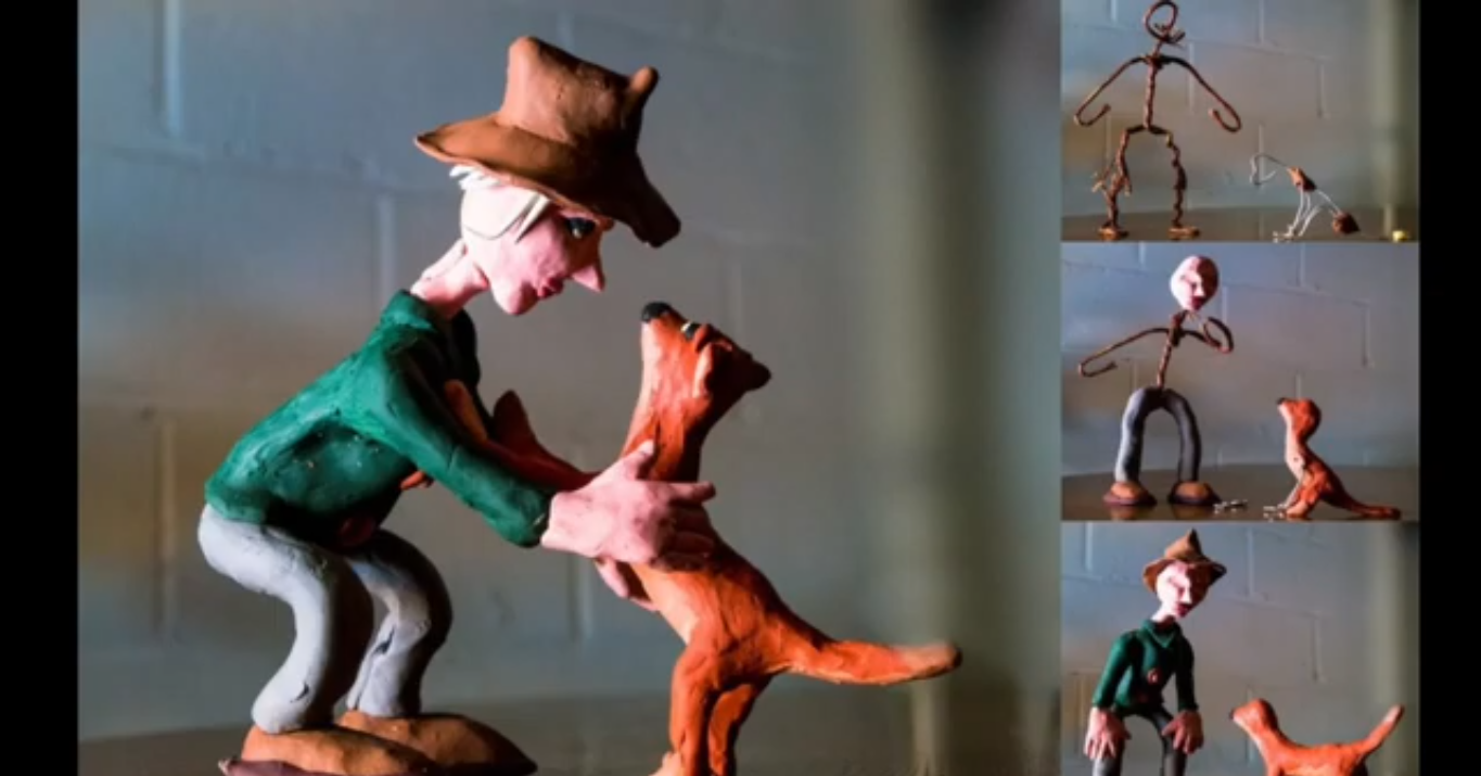Creazione di modelli in argilla
