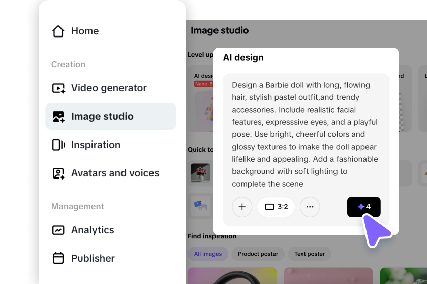 Creating AI Barbie doll