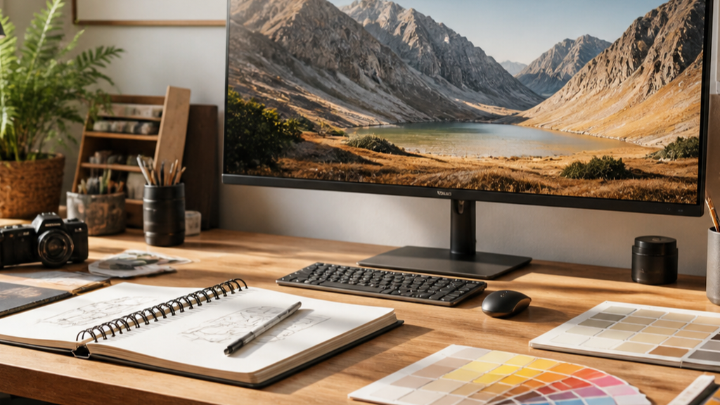 Creative Desk Design original 16:9 cover visual