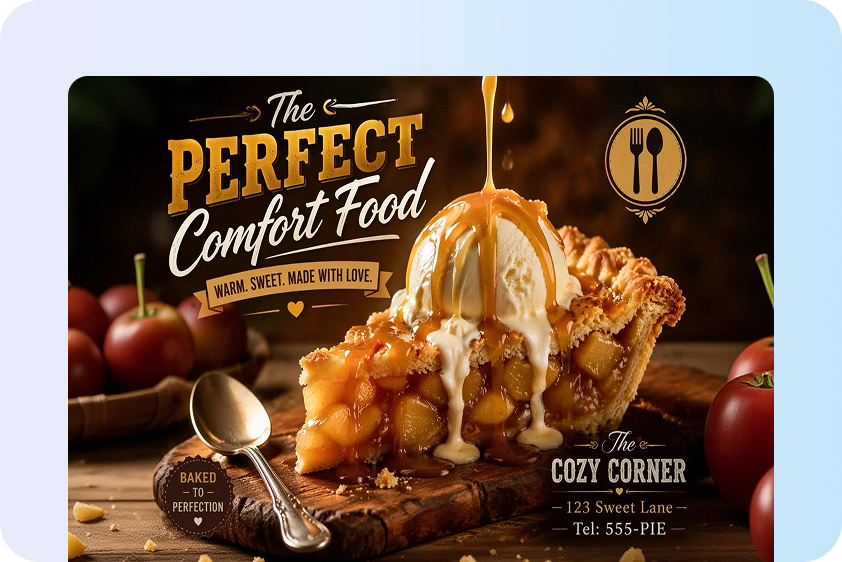 Social media food creation