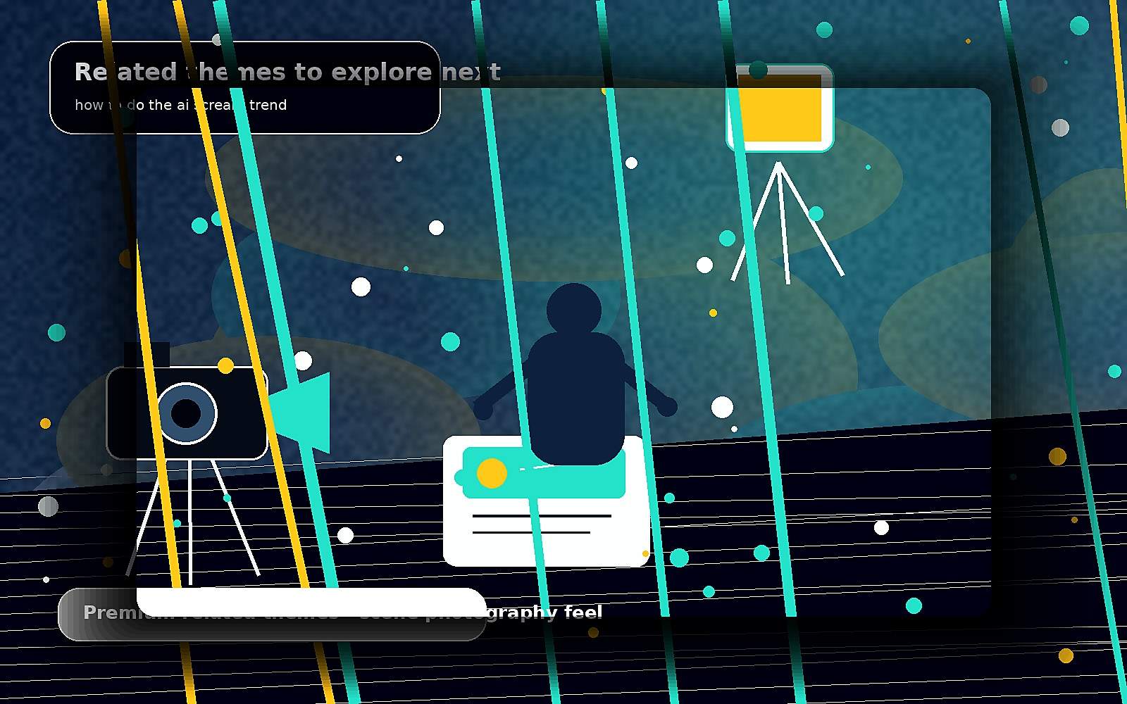 Related themes to explore next — premium scene image for how to do the ai scream trend