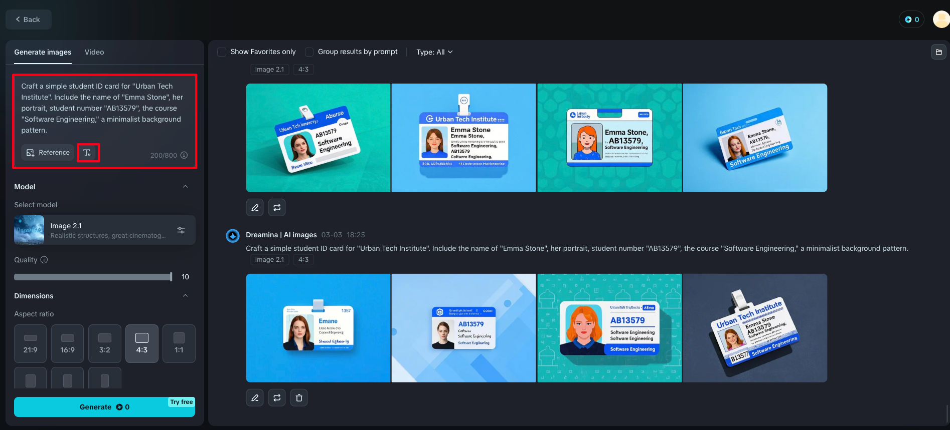 student card maker