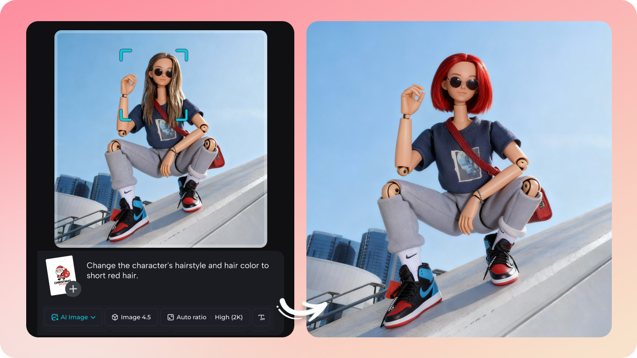  Customize with interactive editing