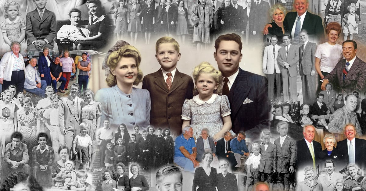 Interface de collage mélange