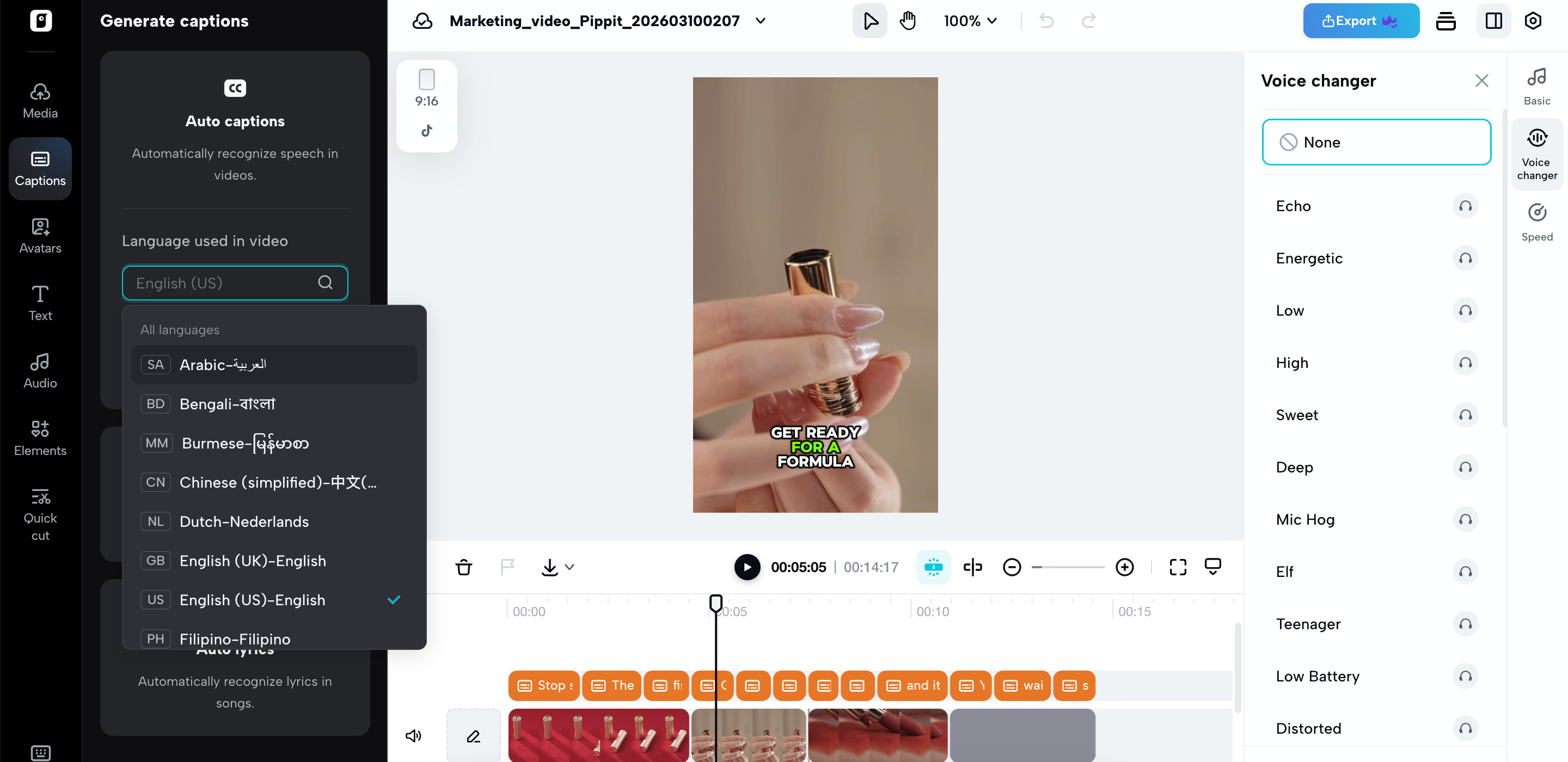 Localize your video