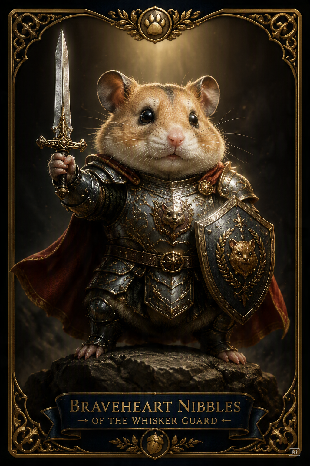 Codex pets armored companion image generated by Pippit