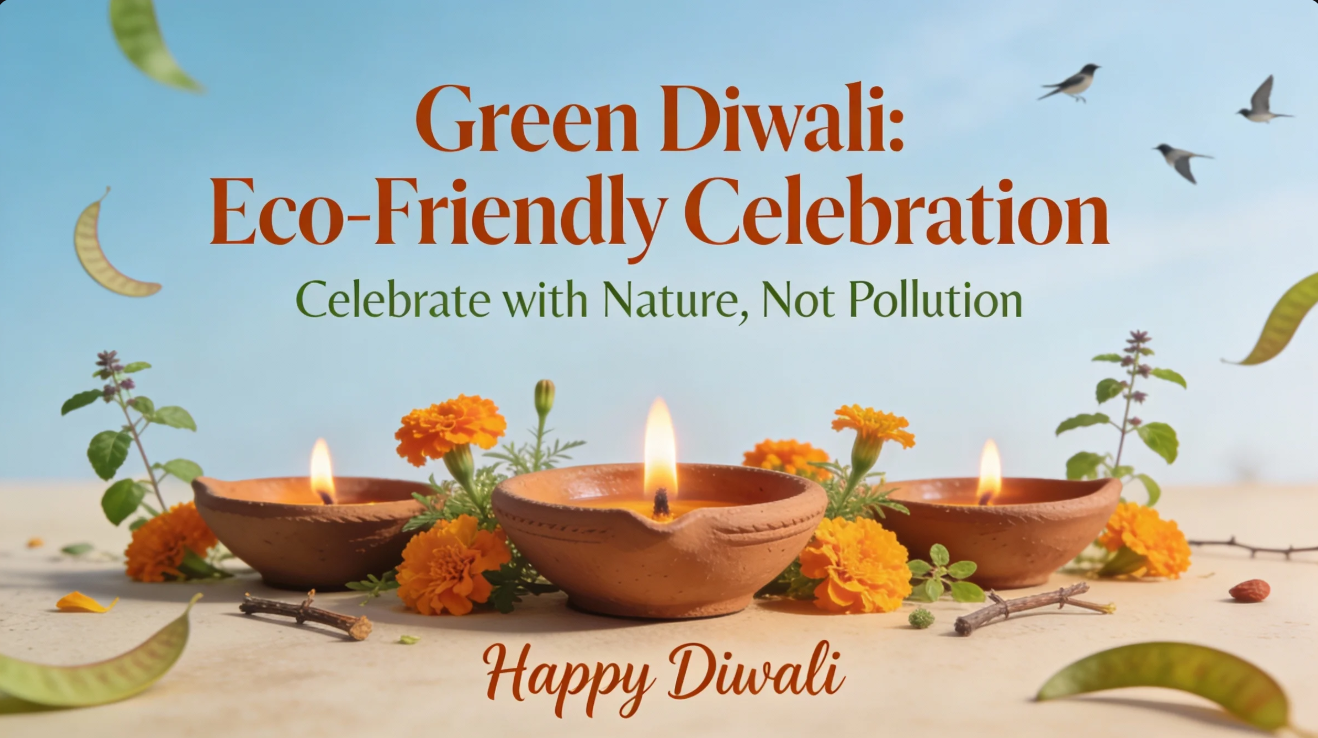 Green Diwali poster image