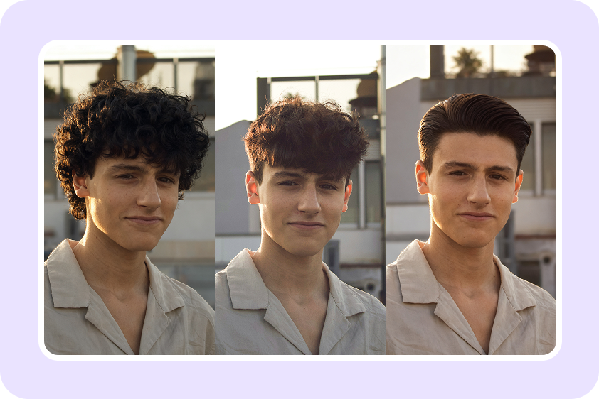 Test verschillende kapsels voordat je naar de salon gaat