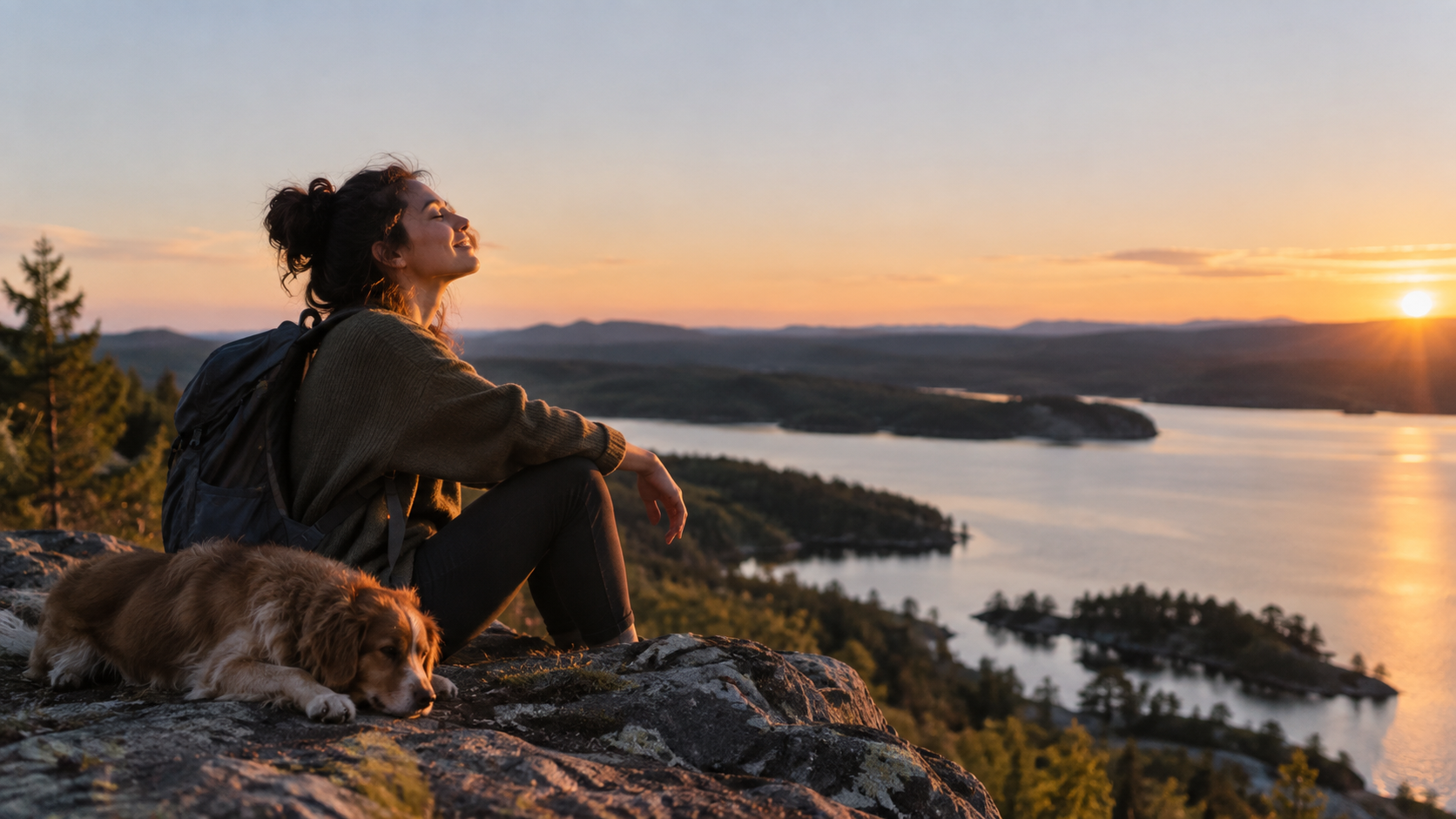 Today’s vibes prompt image — Rooftop evening reset