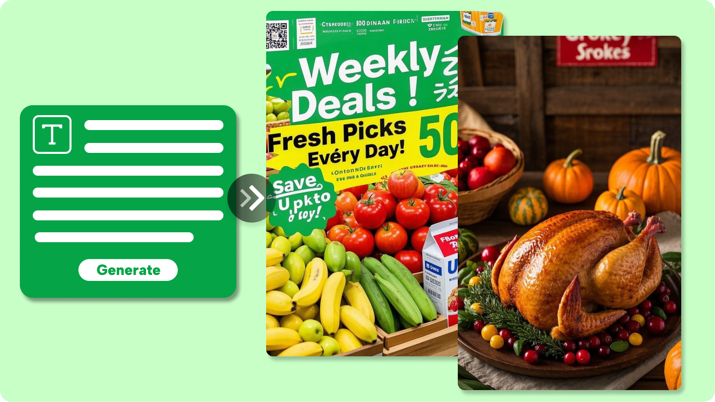 Grocery flyer 